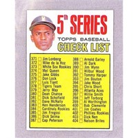 1967 Topps Hi Grade Roberto Clemente Checklist