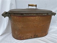 Vintage Copper Boiler Wash Pot