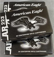 100 Rounds American Eagle .223