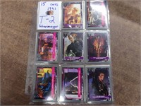 1 sheet 1991 Terminator cards