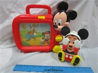Mickey Mouse Vintage Music Toys - Works