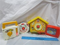 Vintage Fisher Price Music Toys - Works