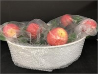 Bonsai Fruit Bowl new in box- an apple a day ...