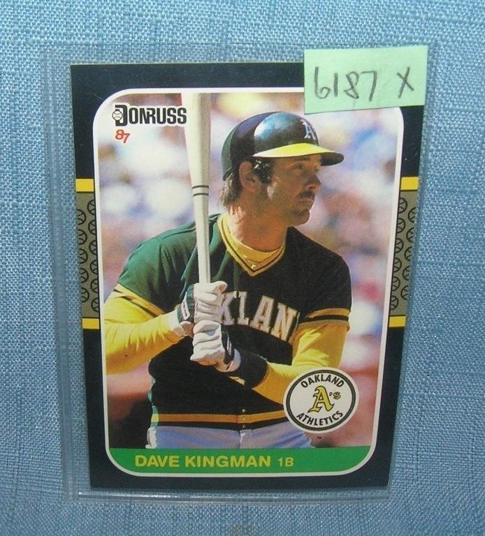 Vintage Dave Kingman baseball card