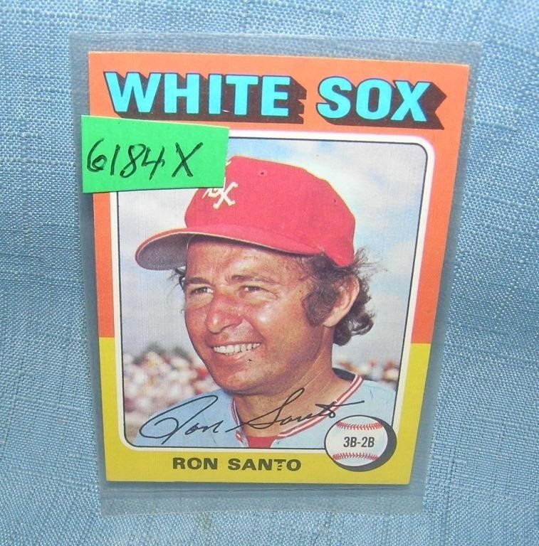 Ron Santo all star baseball card