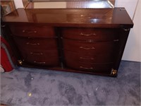 Mid-century Bassett furn dresser 54 wide x 30"