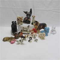 Dog Figurines - Ceramic / Resin - Vintage