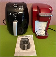 Toastmaster Air Fryer + Keurig Pod Coffee Maker