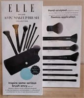 Elle Deluxe 10 Piece Makeup Brush Collection