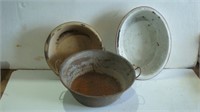 Pans and Enamelware