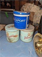 Players' and Export Tobacco Tins
