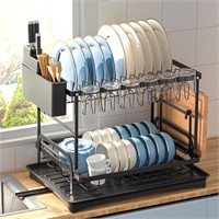 2 Tier Dish Racks for Kitchen Counter