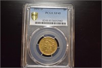 1851D Liberty Head  $5 Gold  "Dahlonega"