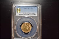 1882 Liberty Head  $5 Gold PCGS