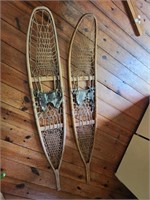 Vintage Lund Military Snowshoes.