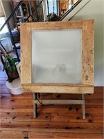 Vintage Light box Drafting Table