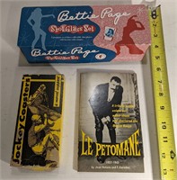 Lot of novelties - Betty Page glasses etc