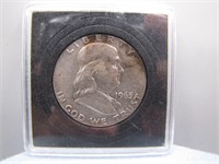 1963 Benjamin Silver Half Dollar