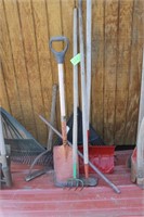 LOT OF ASST. YARD TOOLS