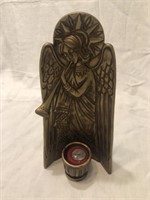 Christmas angel with candle