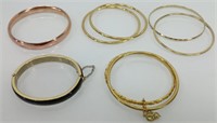 7 pc metal bracelet lot