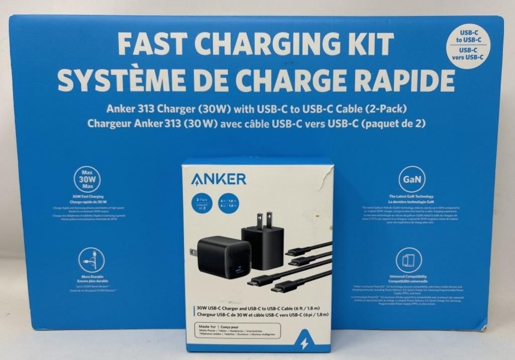 Anker Fast Charging Kit - Usb C To Usb C