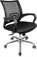 *Simple Deluxe Task Office Chair, Black