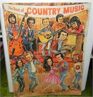 1970's Herb Burnett The Best of Country Music Book