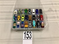 ASSORTED TOY CARS W/ CARRIER