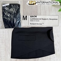 Neoprene Adjustable Back Brace (M) - see notes