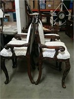 For carved bar stools
