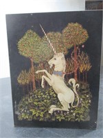 Super Cool Unicorn Wooden Hinged Box