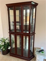 Curio glass cabinet