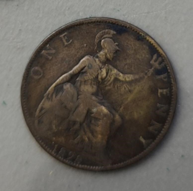 1898 Britain Penny