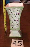 Vintage Floral Laura Ashley Porcelain Vase