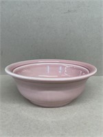 Fiesta pink bowl