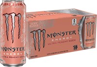 Monster Energy Ultra Peachy Keen  16oz  15pk