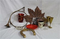 Fall leaves, goblets, candy dishes,etc
