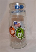 1984 Olympic Clear M&M Cookie Jar