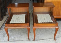 Pair Of Step End Tables