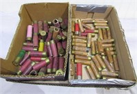 Vintage loose 12ga. and 20ga. shotgun shells by