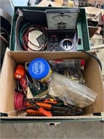 BOX OF MISC ELECTRICAL TOOLS