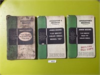 Vintage John Deere Operators manuals/Grain