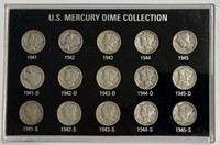 U.S. Mercury Dime Collection1941-45, 1941-45-d