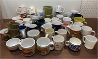 Box of mugs - on cart 42