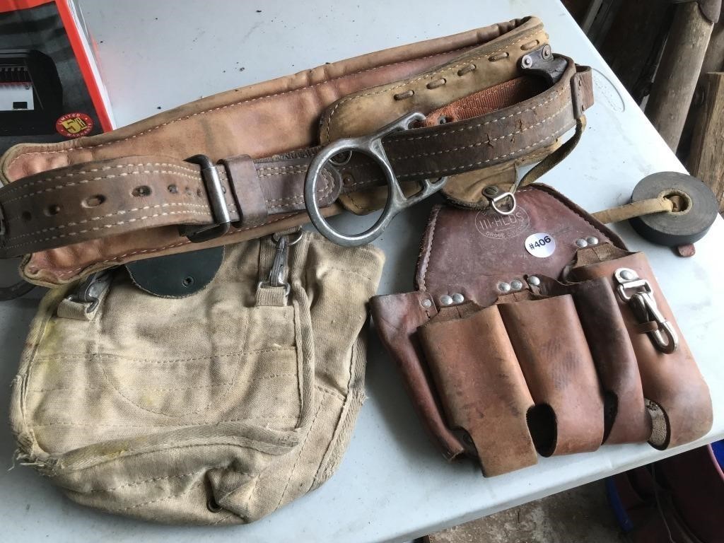 Klein Leather Tool Belt