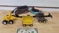 Antique toy irons and die cast Tonka/Ertl