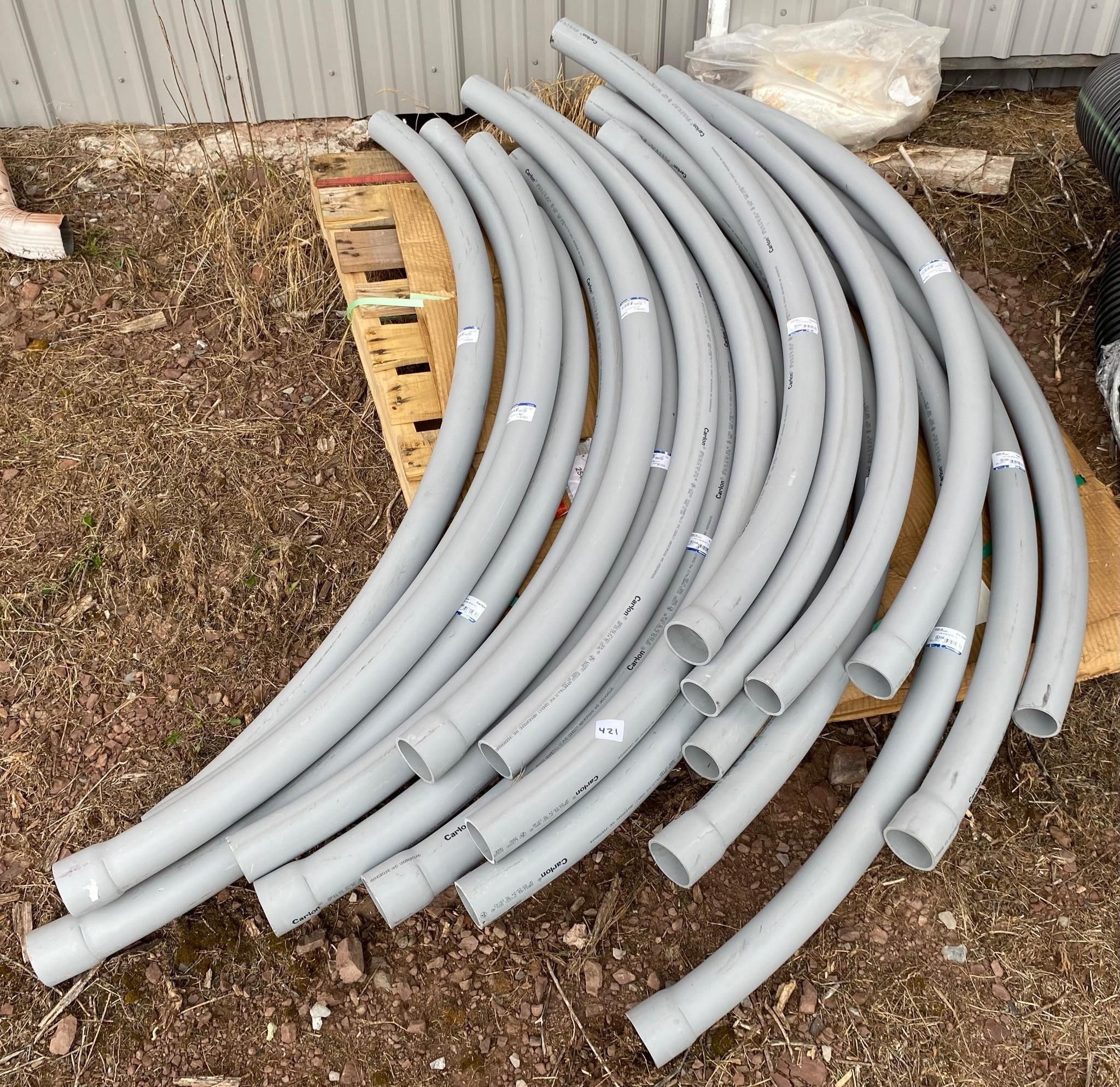 Carlon 2" Sch 40 PVC / 90 Degree / 36" Radius Pipe