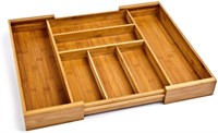 Bamboo Box Kitchen Utensil Drawer