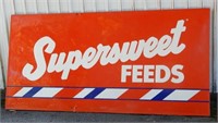SUPERSWEET FEEDS SST EMBOSSED SIGN